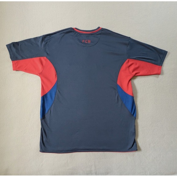 Vintage Rodger's FC Barcelona Jersey Size XXL Blue Red Soccer Camiseta Futbol - Picture 6 of 12